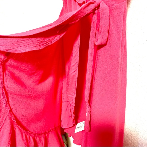 cupcakes and cashmere NWT Pink Catana Wrap Dress S - Picture 6 of 14